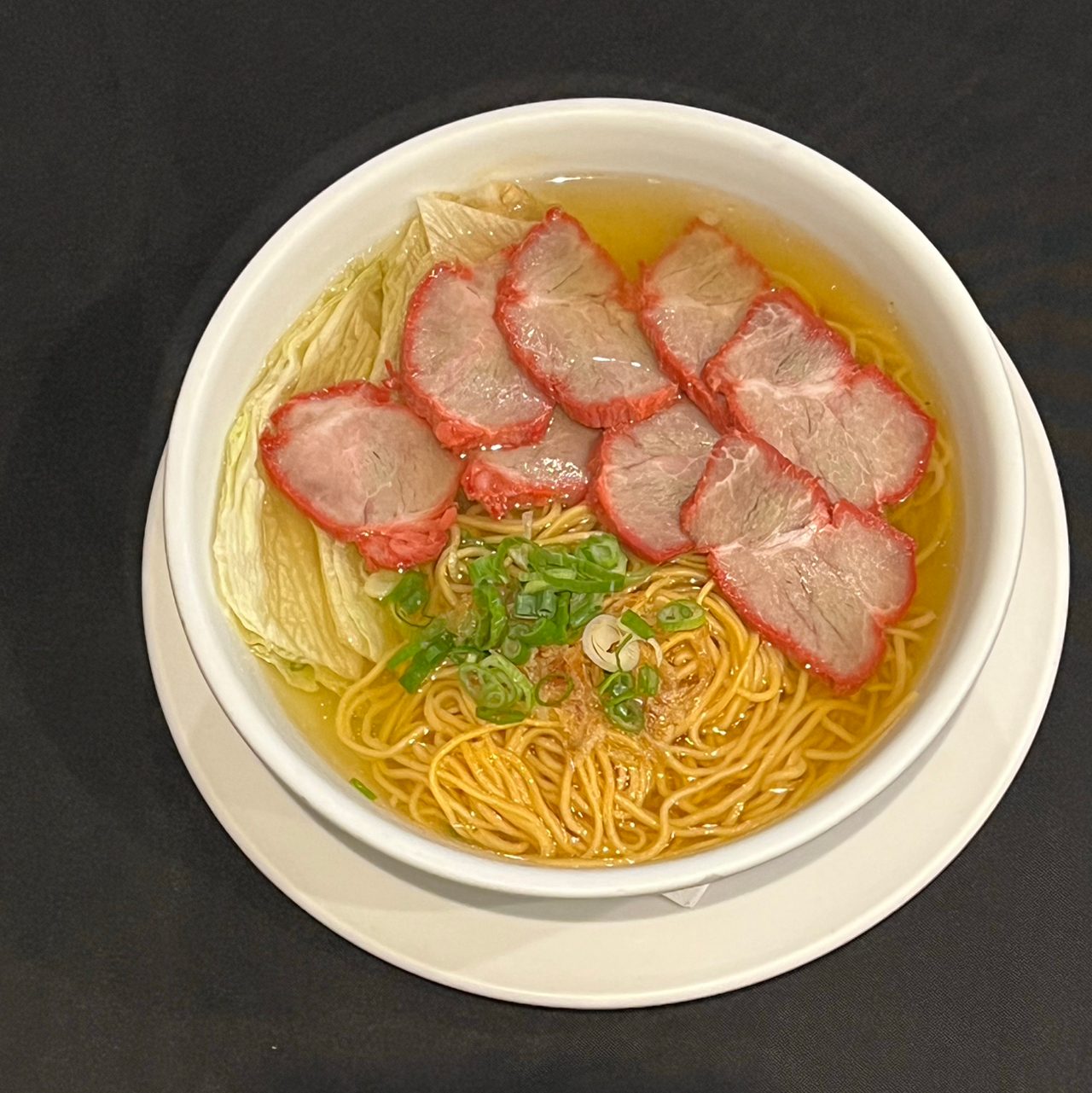 E3. Pork Egg Noodle Soup.