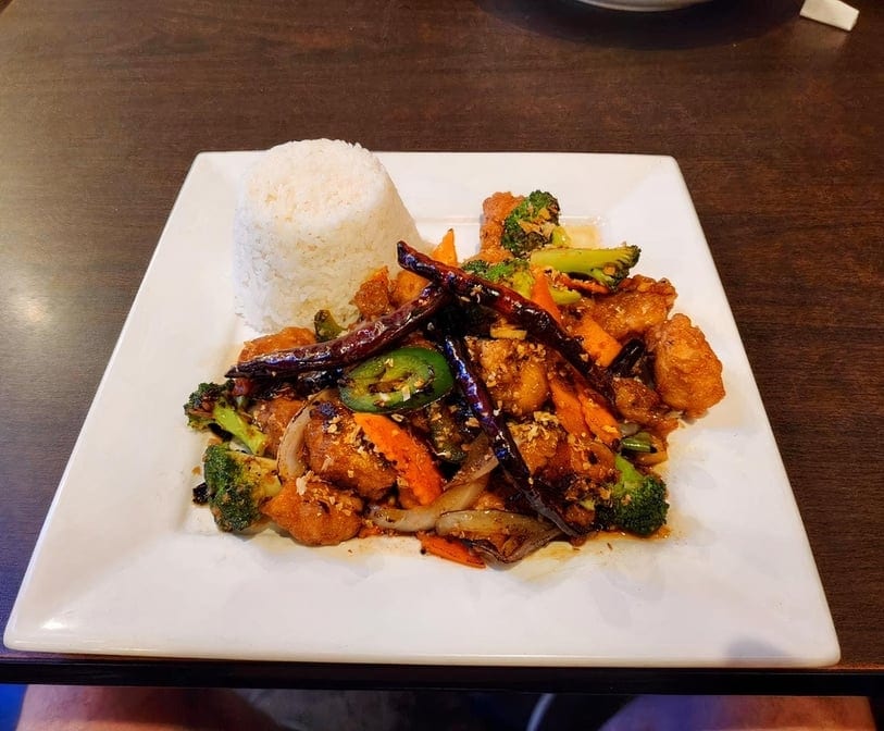 Chicken Salt & Pepper Stir-fry.