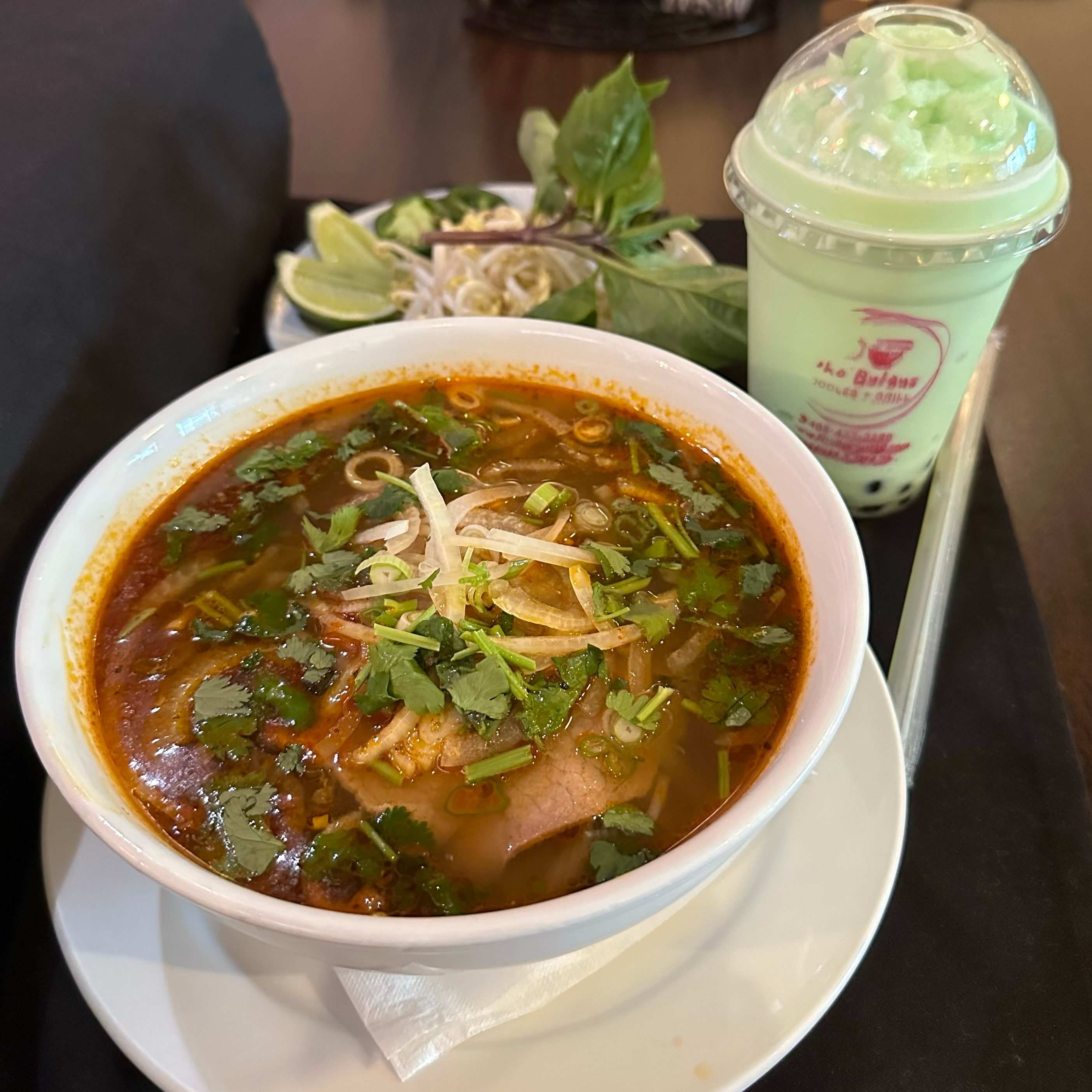 P14. Spicy Beef Pho Soup.