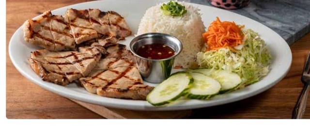 2. Grilled Pork Platter.