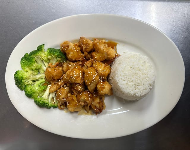 S7. Sesame Chicken.