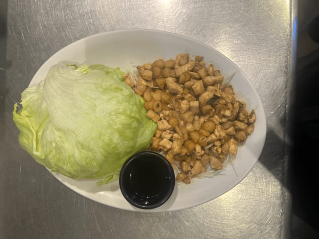 A7. Chicken Lettuce Wraps.