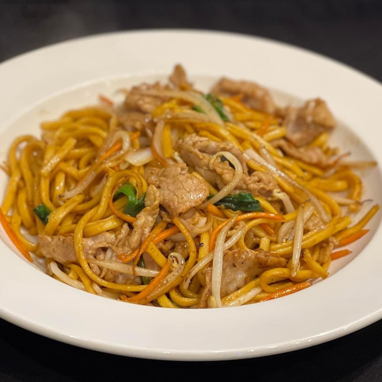 M4. Beef Lo Mein.